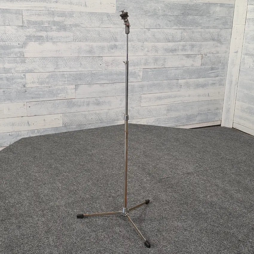 Used Vintage Premier Olympic Flat Based Straight Cymbal Stand - Fair