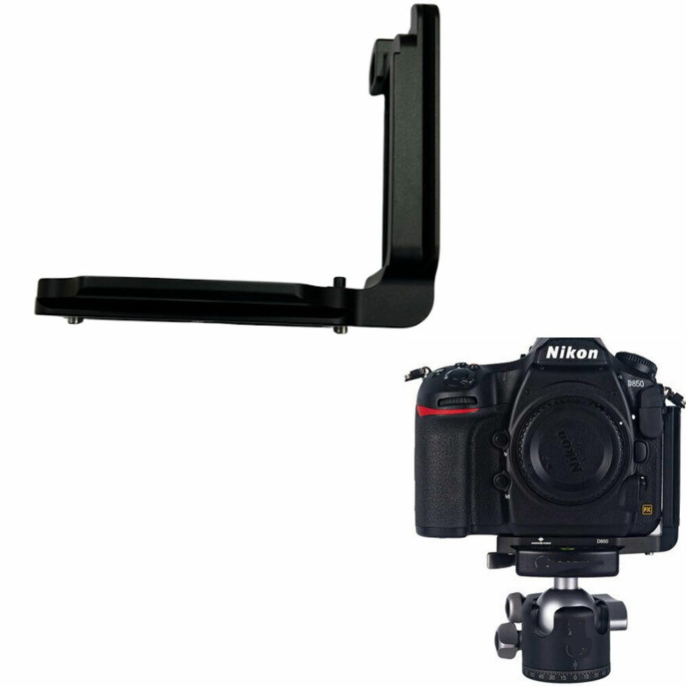 A&R  Quick Release QR L Bracket Plate Holder Mount For Nikon D850 RRS Arca Swiss