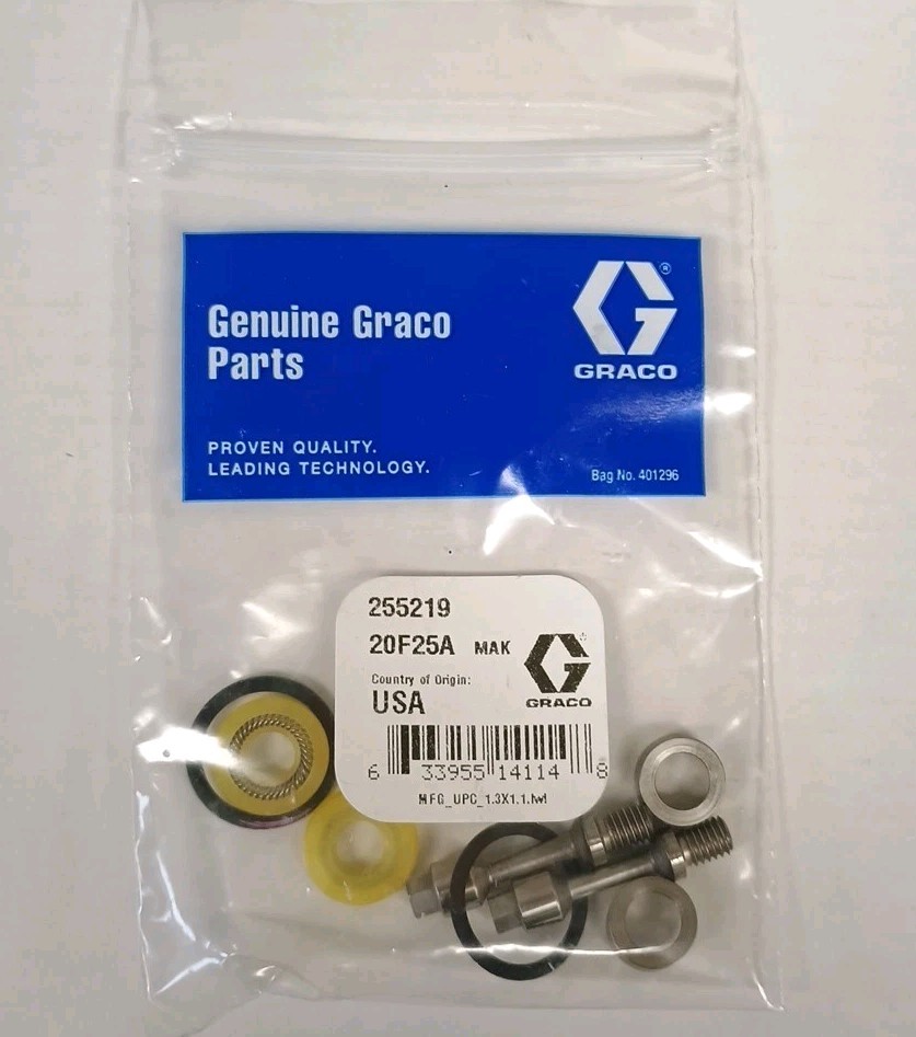 GRACO  255219  MD2 rubber valve repair kit