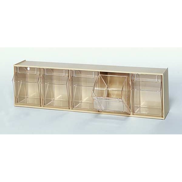 Quantum Storage Systems Qtb303iv Plastic Tip-Out Bin Ivory