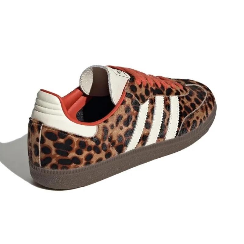 Adidas Samba OG Preloved Red Leopard (Women's) JI2734 New