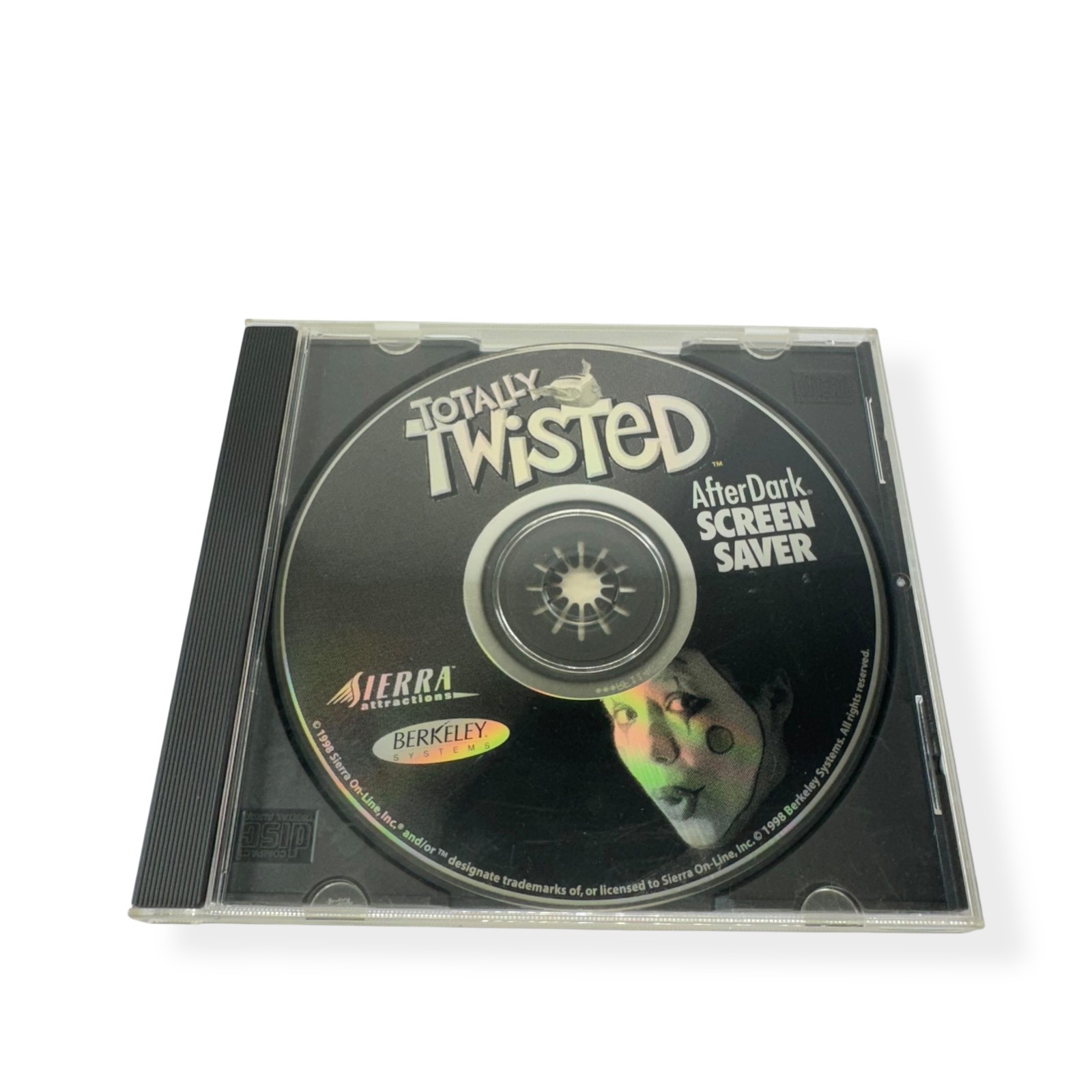 Vintage Totally Twisted After Dark Screen Saver CD 1998 Sierra Berkeley PC Game