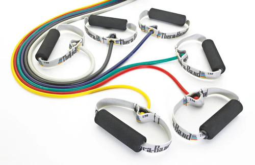 Theraband Professional Resistance Tubing with SoftGrips - 48"