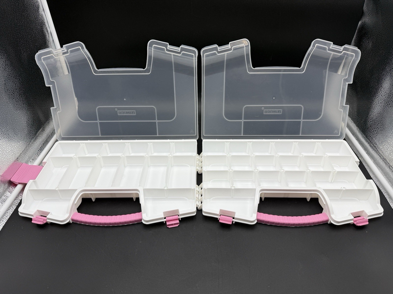 Rimax Arts Crafts Beads 2 in 1 Storage Organizer Double Sided Carrying Case