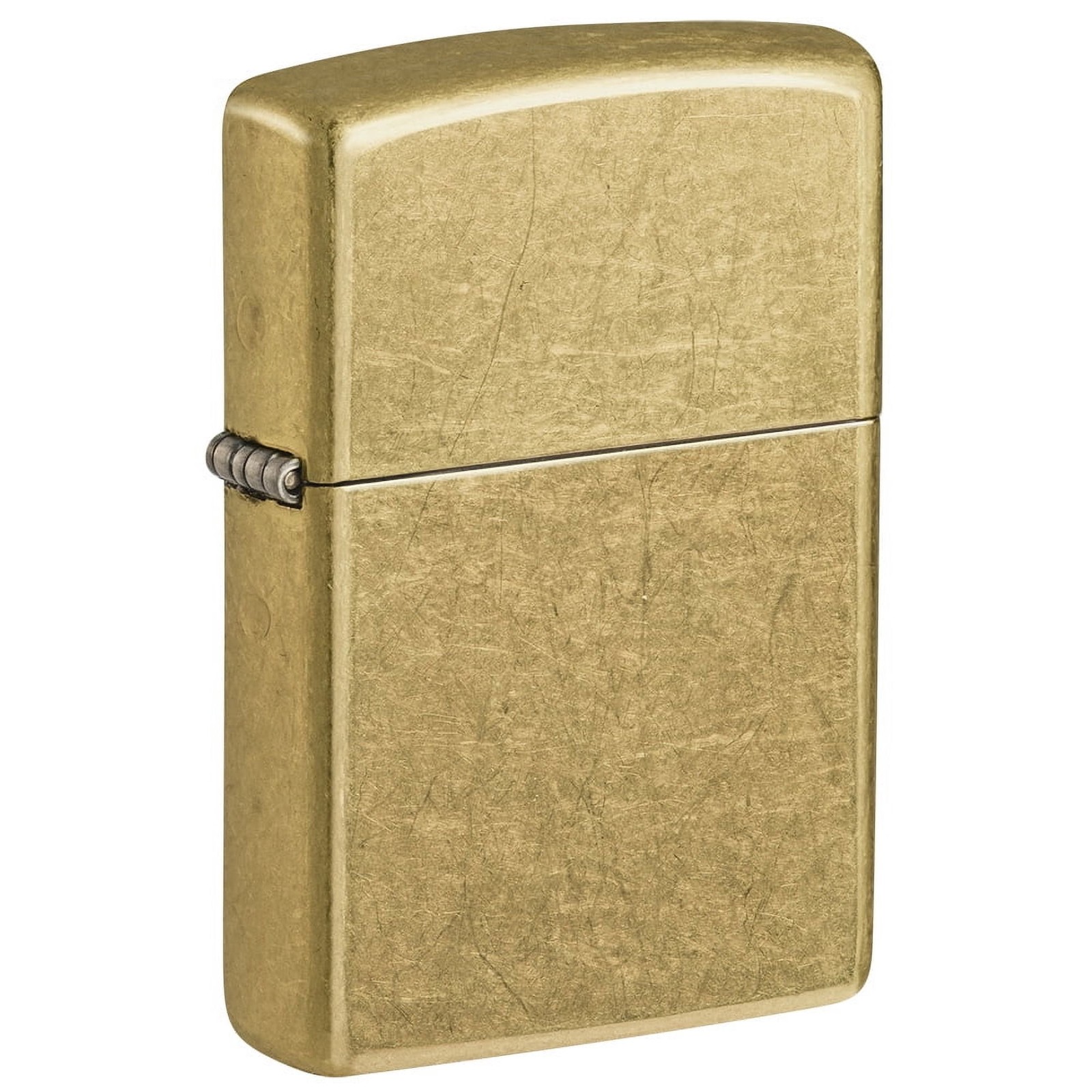 Zippo Windproof Brass Lighter With Street Brass Finish, 48267, New In Box