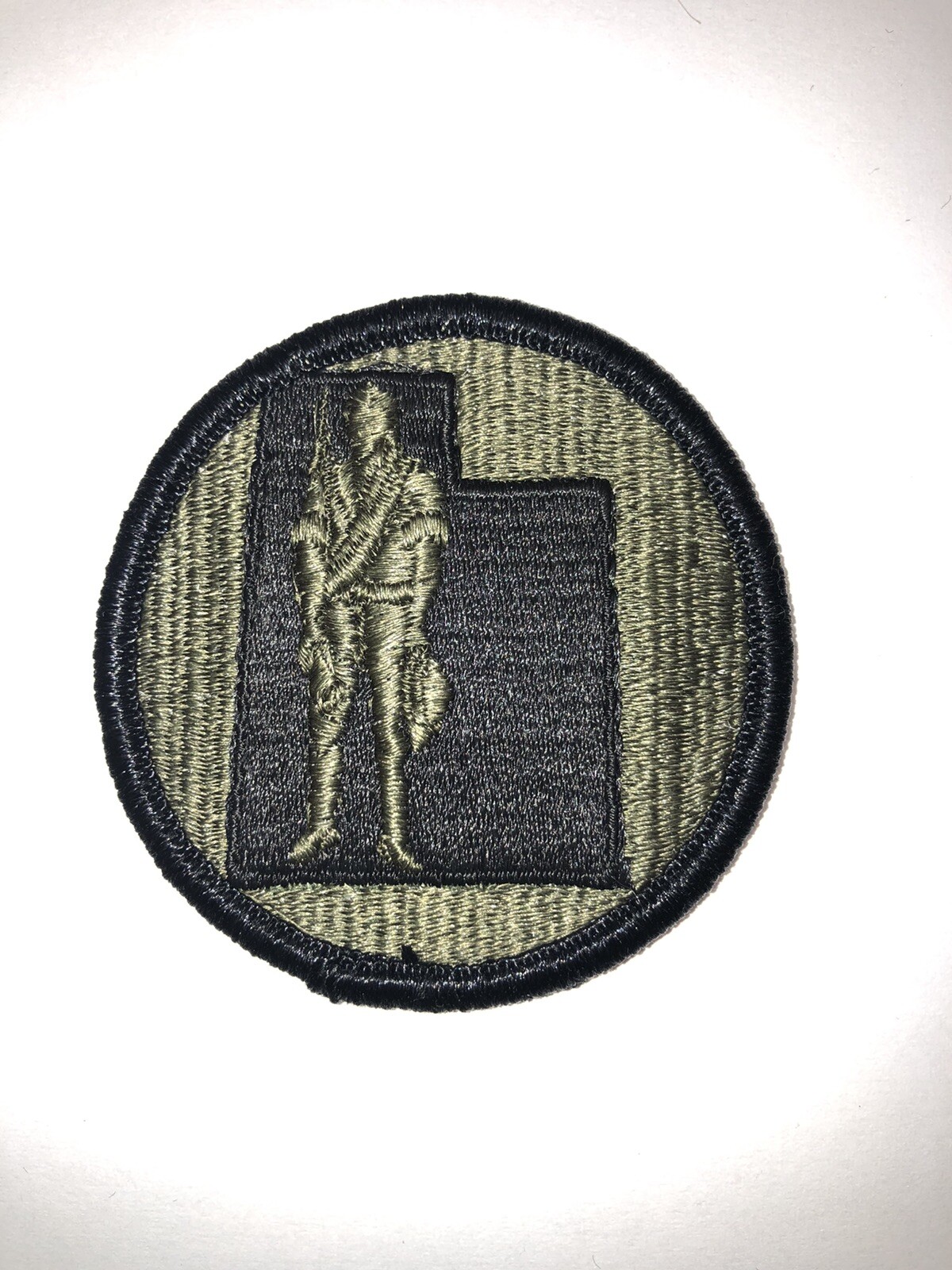 Utah National Guard Subdued U.S. Army Shoulder Patch Insignia