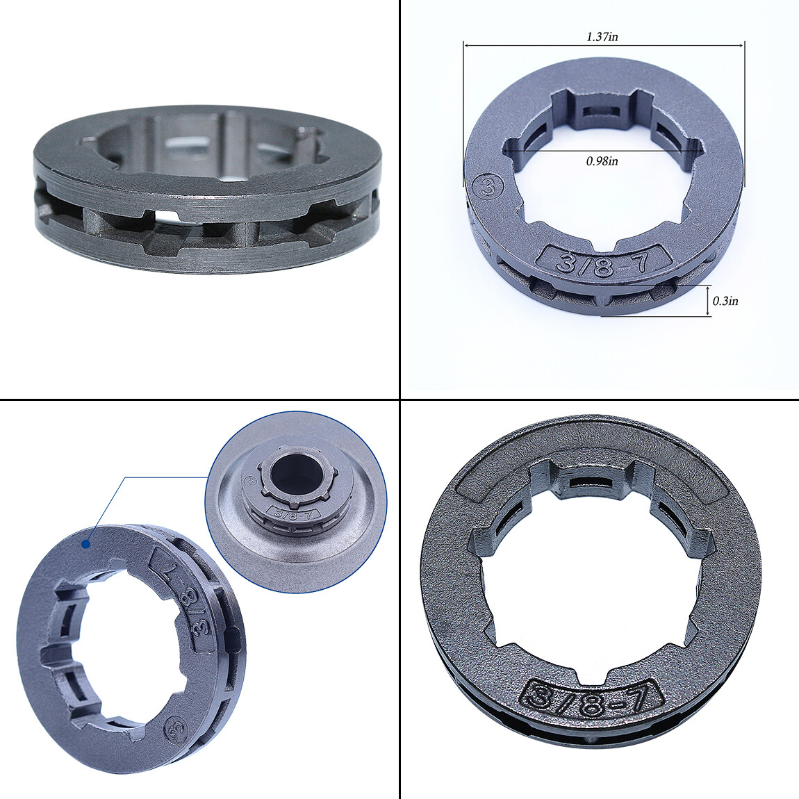 Clutch Sprocket Drum Needle Bearing For Stihl MS460 MS361 044 046 MS440 MS461