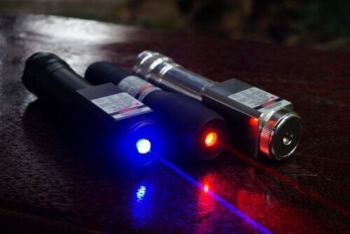 1pc Waterproof 450nm Focusable Blue Laser Module 450T-5000-18650