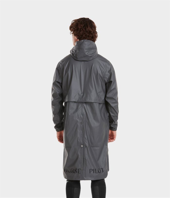 Horse Pilot Men's Long Raintech Jacket 2025