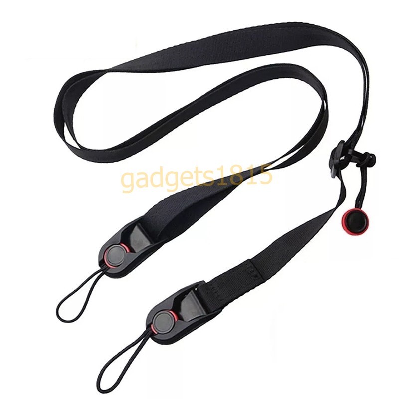 5Pcs Camera Shoulder Strap Quick Release Buckles Adjustable DSRL SLR Neck Strap