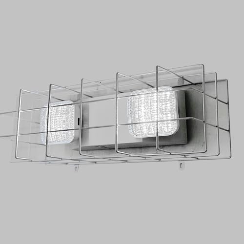LED with Wire Guard, Protective Coated Steel Wire Guard with Emergency Light
