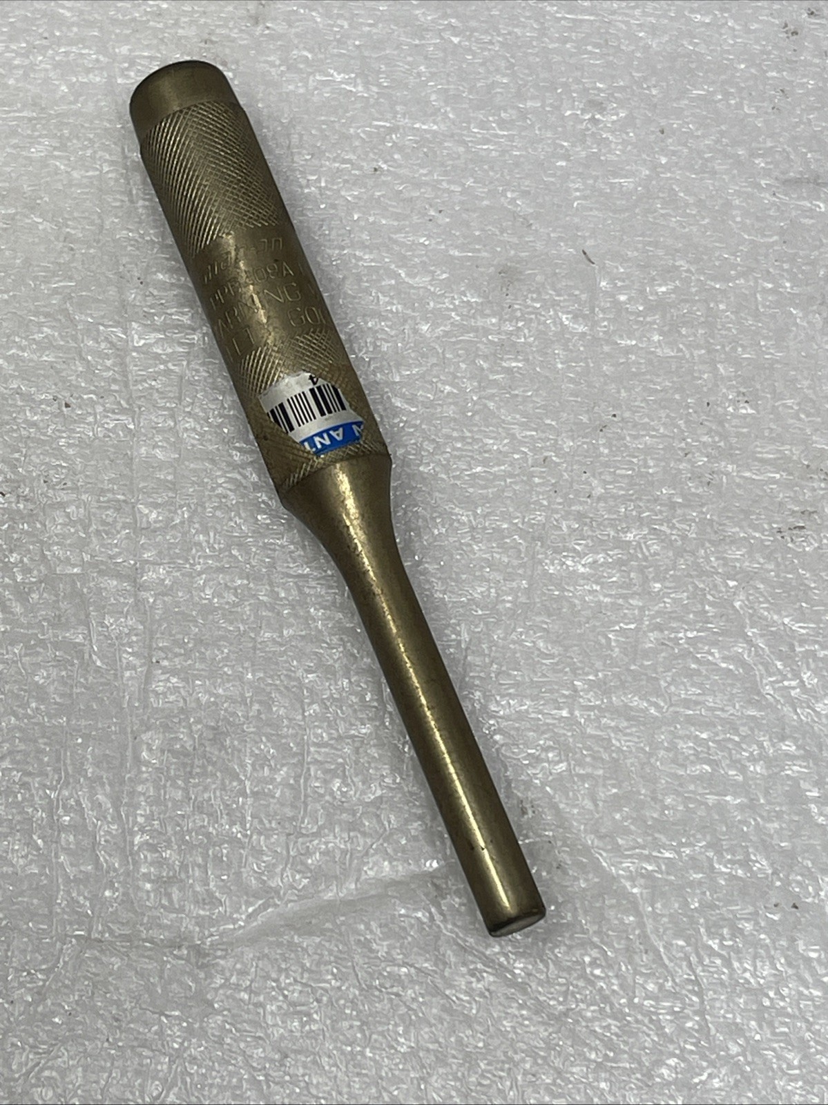 Snap-on Tools PPB408A USA 4" Length 1/4" Bronze Pin Punch