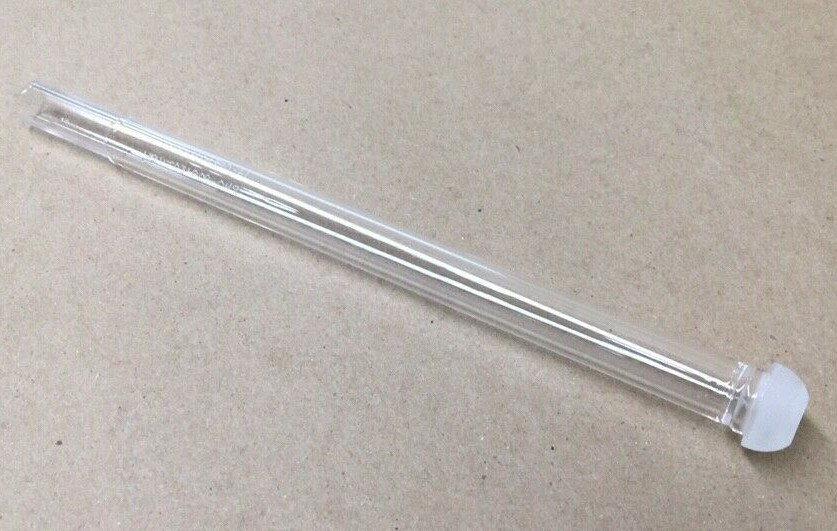 Tokyo Electron 1105-401390-61 Pipe Seal Wonik Quartz 3/8"ID 8-1/4" OAL