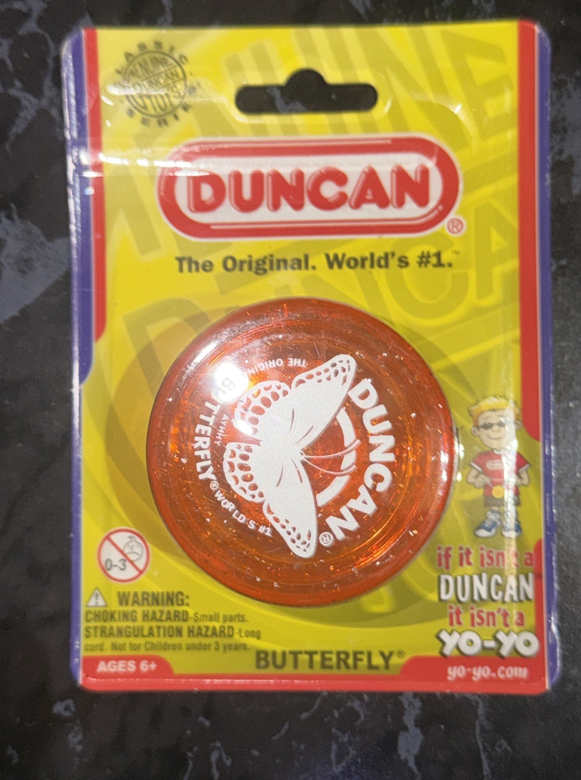 Duncan Yo-Yo New In Package Orange Butterfly 2024 DUNCAN Yoyo