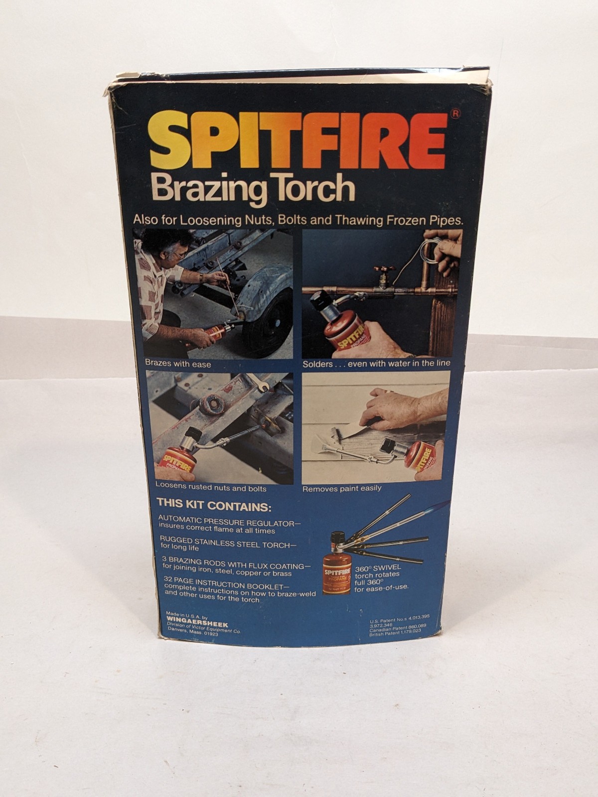 Spitfire 401-01 Self Contained Brazing Torch Automatic Propane Gas Regulator