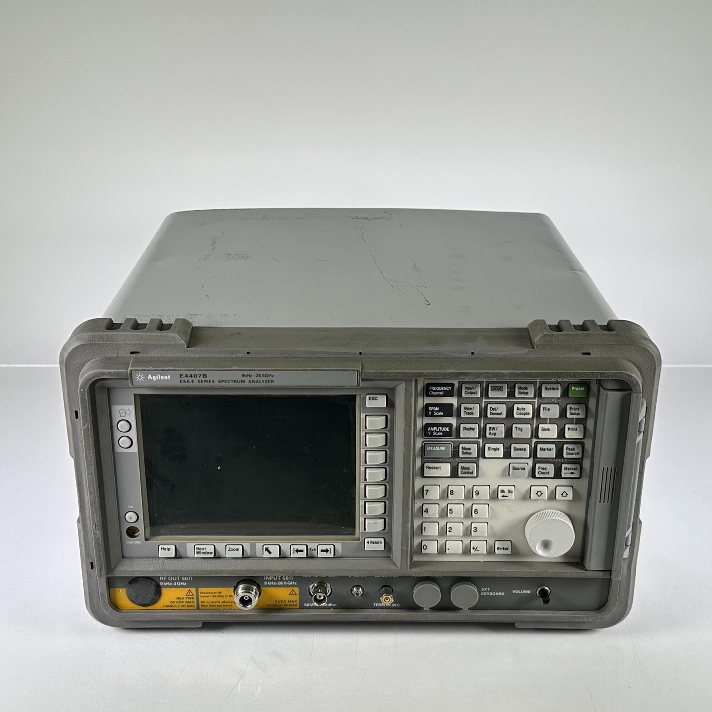 Agilent E4407B ESA-E Spectrum Analyzer w/ Options: 1D5, 1DR, A4H, AYZ, B72