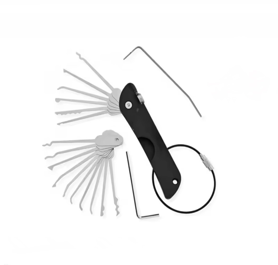 22Pcs Precision Stainless Steel Hook Extractor Tool –Long Handle Remover Kit DIY
