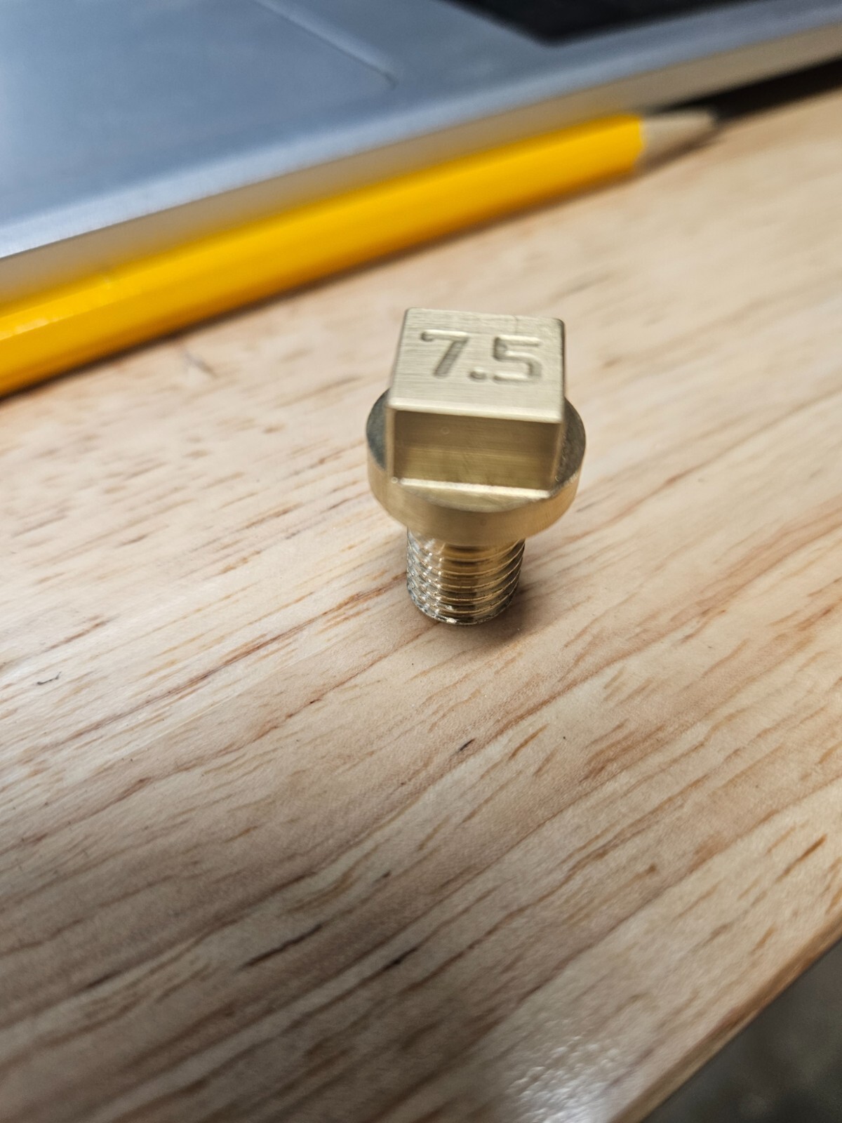 Brass Lead Shot Maker Nozzle – Size 7.5