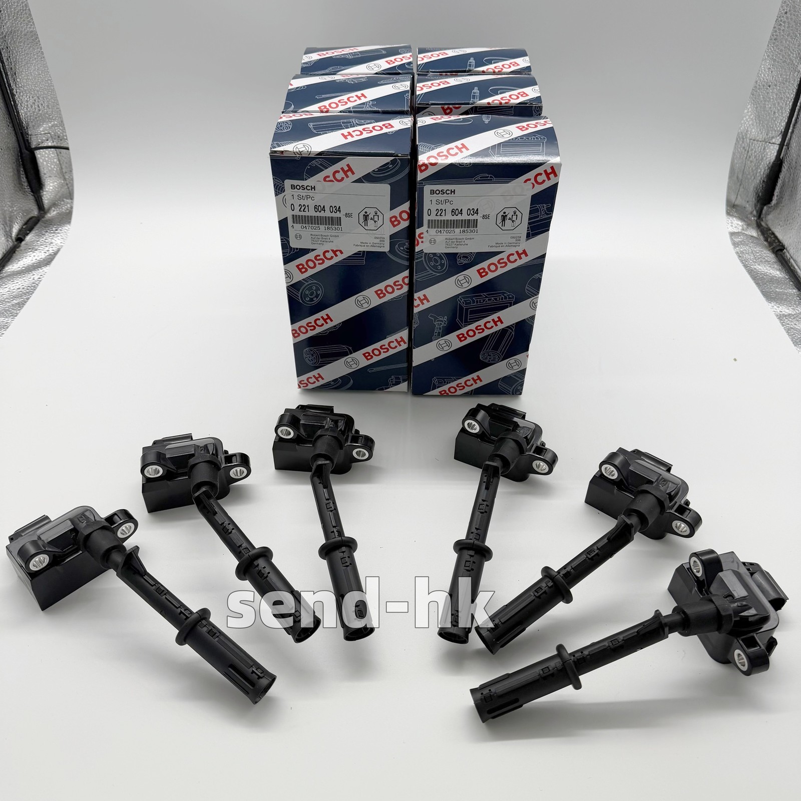 6PCS BOSCH Ignition Coils 0221604034 2769063700 0221604067 2011-16 Mercedes-Benz