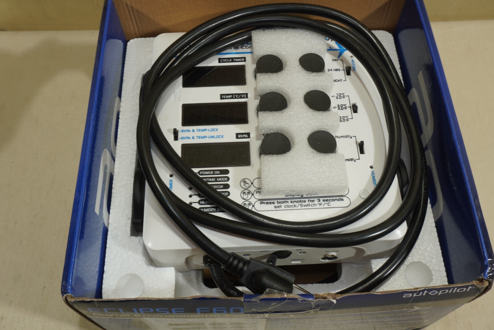 Autopilot Eclipse F60 Digital Hydroponic Environment Controller with Sensor