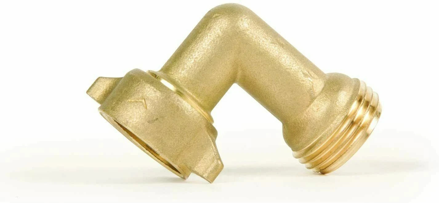 Right Angle Water Hose Connector New