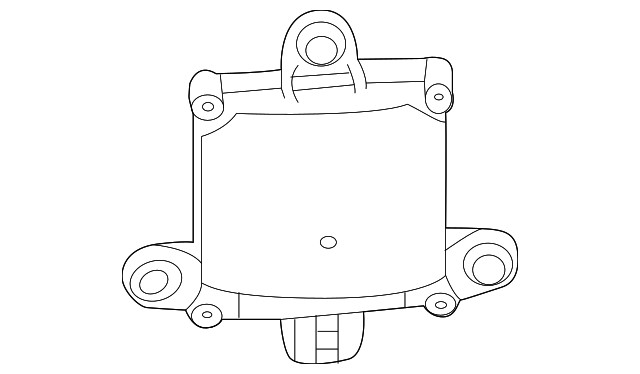 Genuine Mitsubishi Blind Spot Radar 8638A470