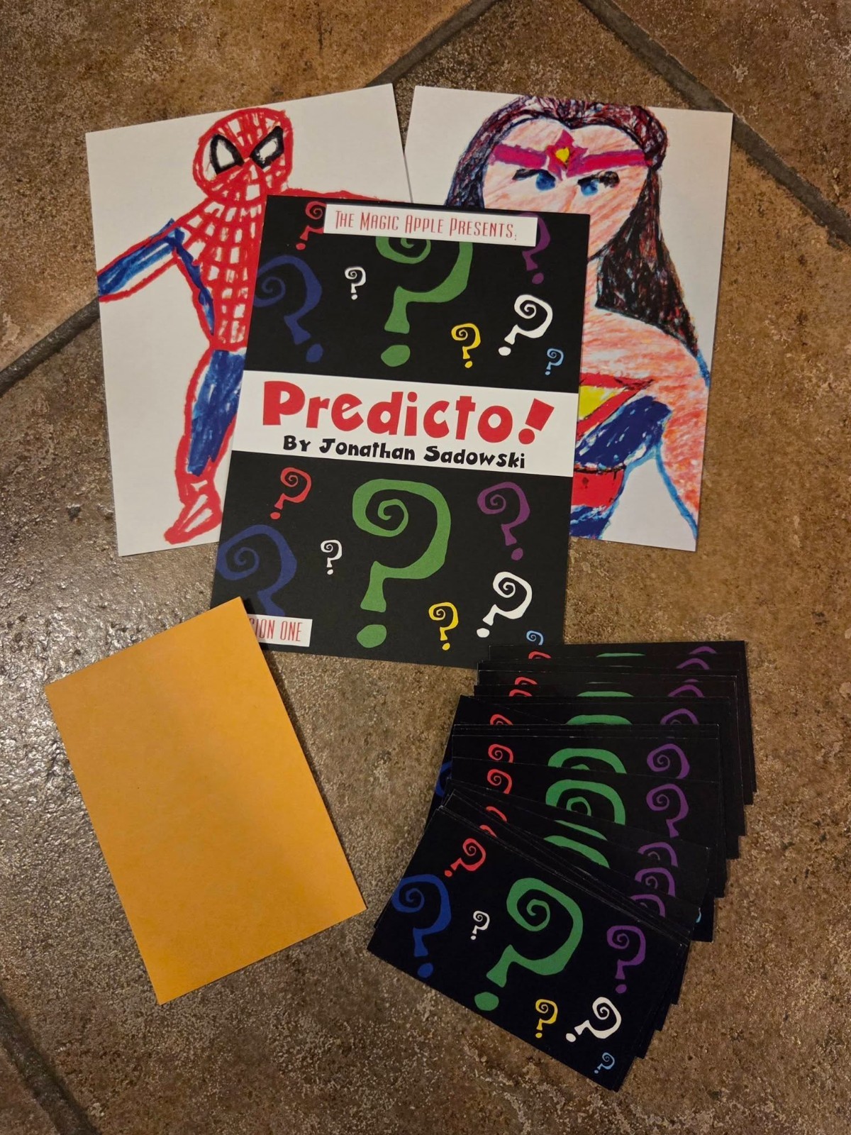 Predicto (Superhero) by Jonathan Sadowski Mentalism Tricks