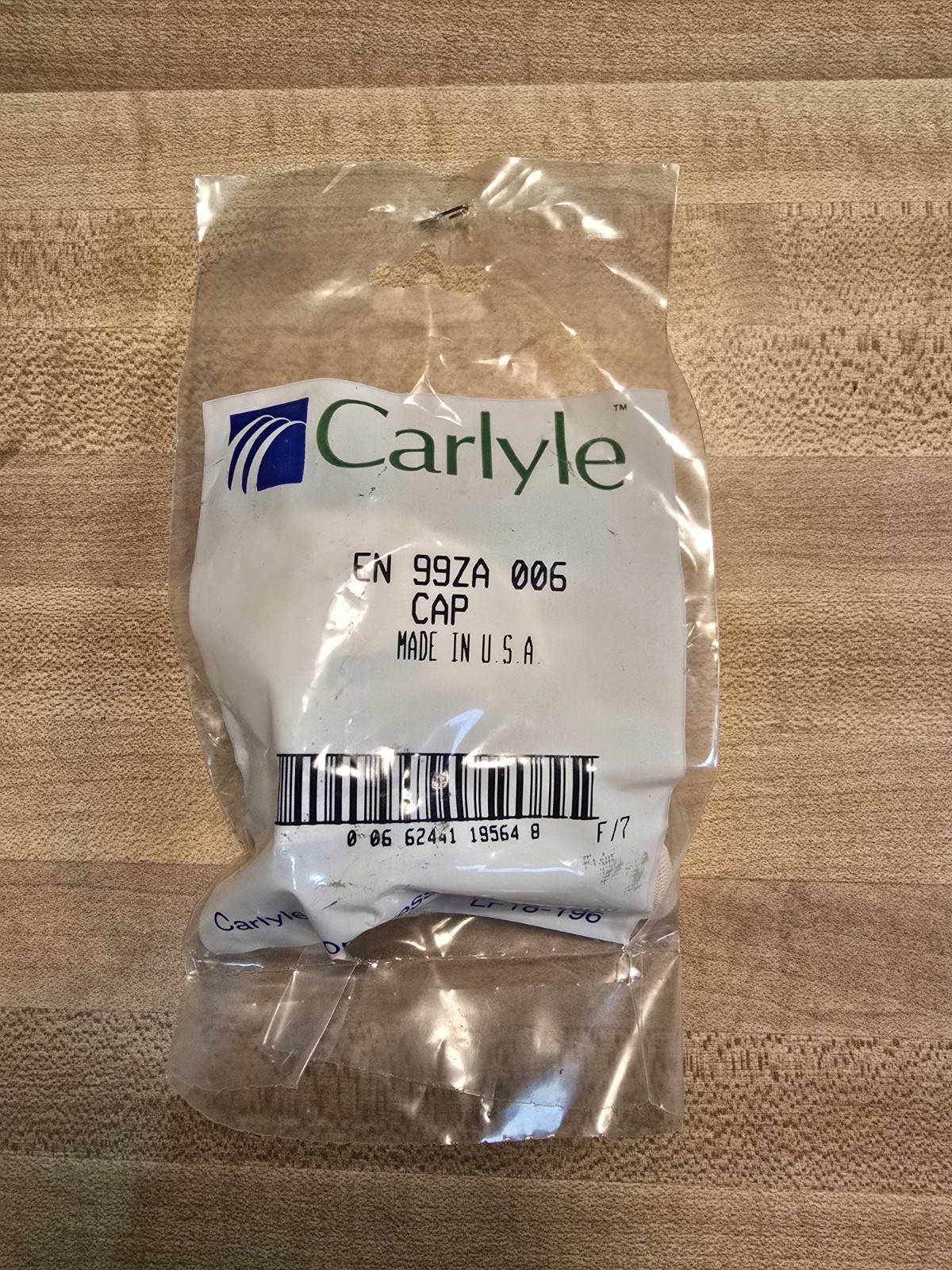 CARRIER EN99ZA006 SERVICE VALVE CAP (NOS)