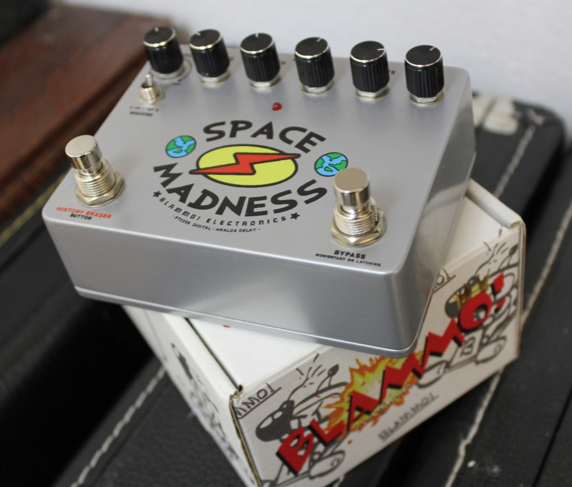 Blammo! Electronics Space Madness Guitar Effect Pedal Excell + in Open Box
