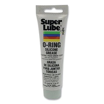 Super Lube 93003 3 Oz Silicone Grease NLGI Grade 2 O-Ring Lubricant