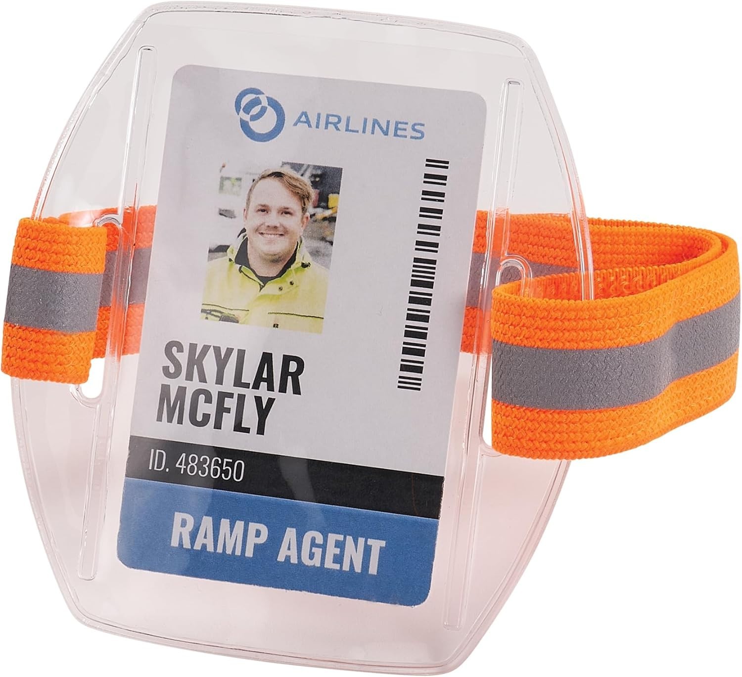 Squids 3386 Vinyl Arm Band ID/Badge Holder