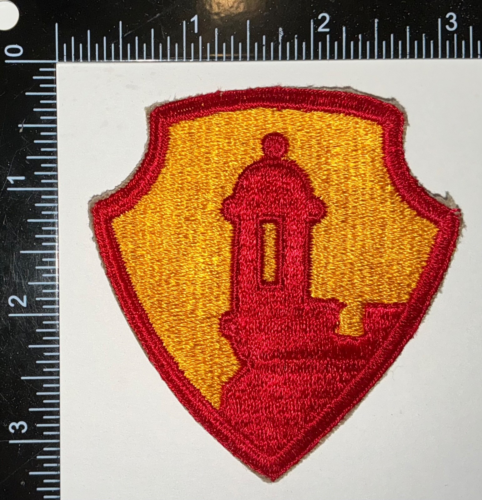 WWII US Army Antilles Department Command Patch