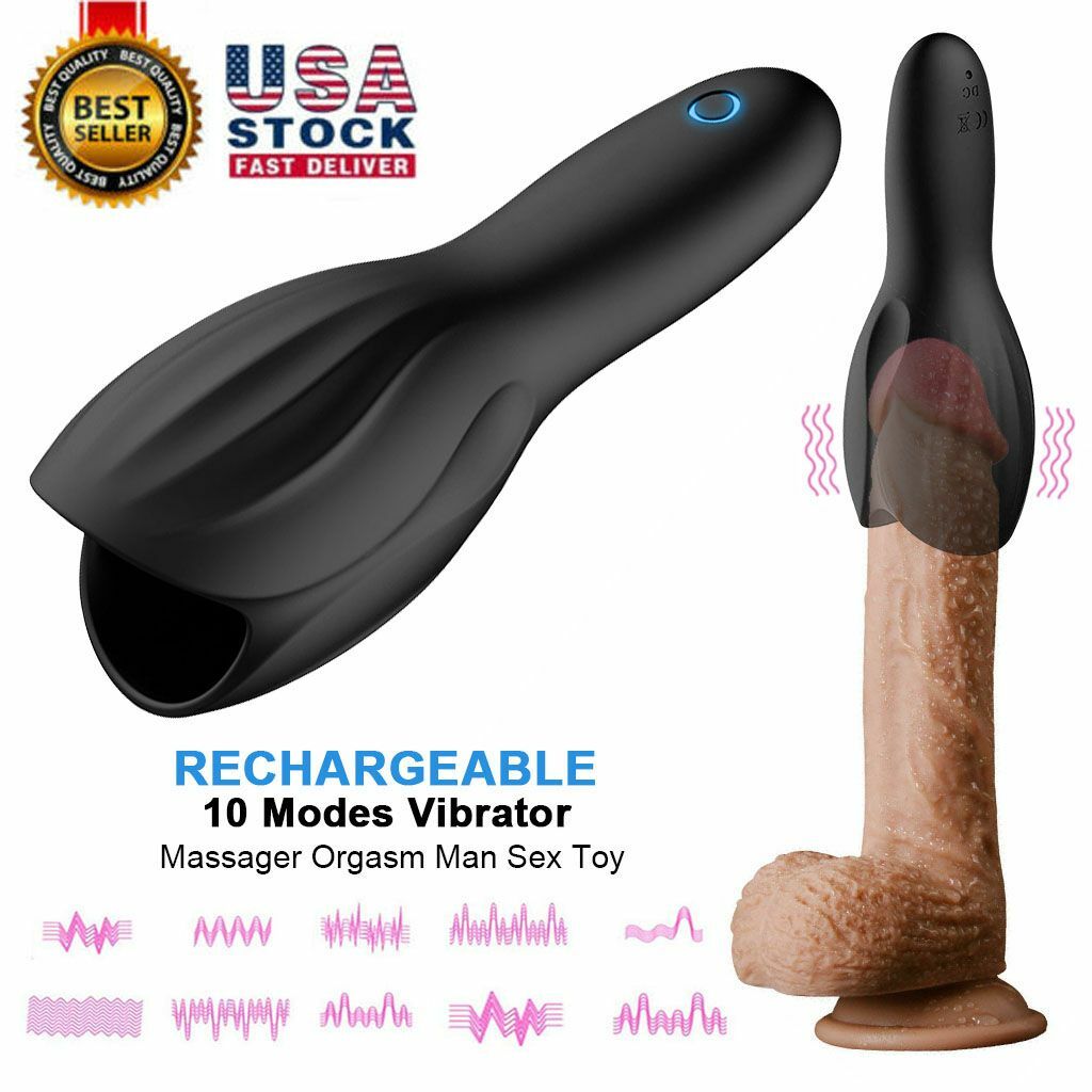 Sex Toys Vibrating Penis Head Massager Male Masturbator Glans Vibrator For Men