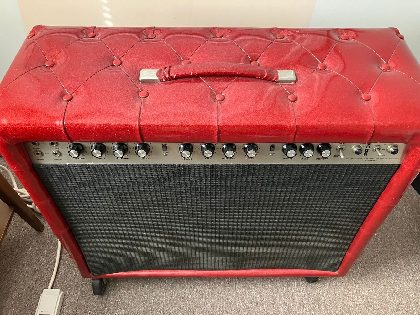 Plush Super 450 Guitar Amplfier 100W  Tubes Twin 12 combo!