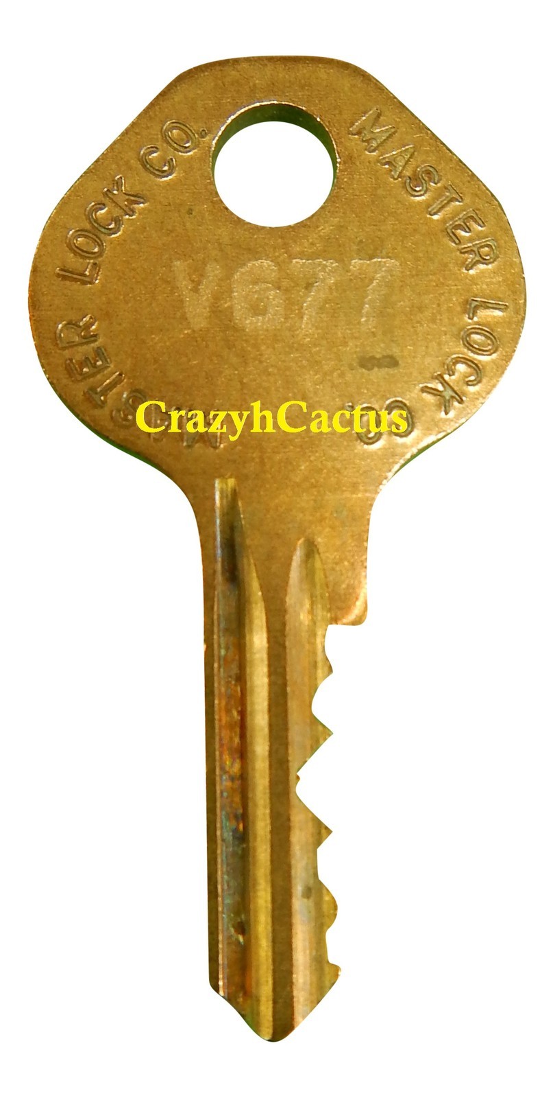 Master Lock Padlock 1525 1585 2010 2076 Control Key OEM Original Master Key V677