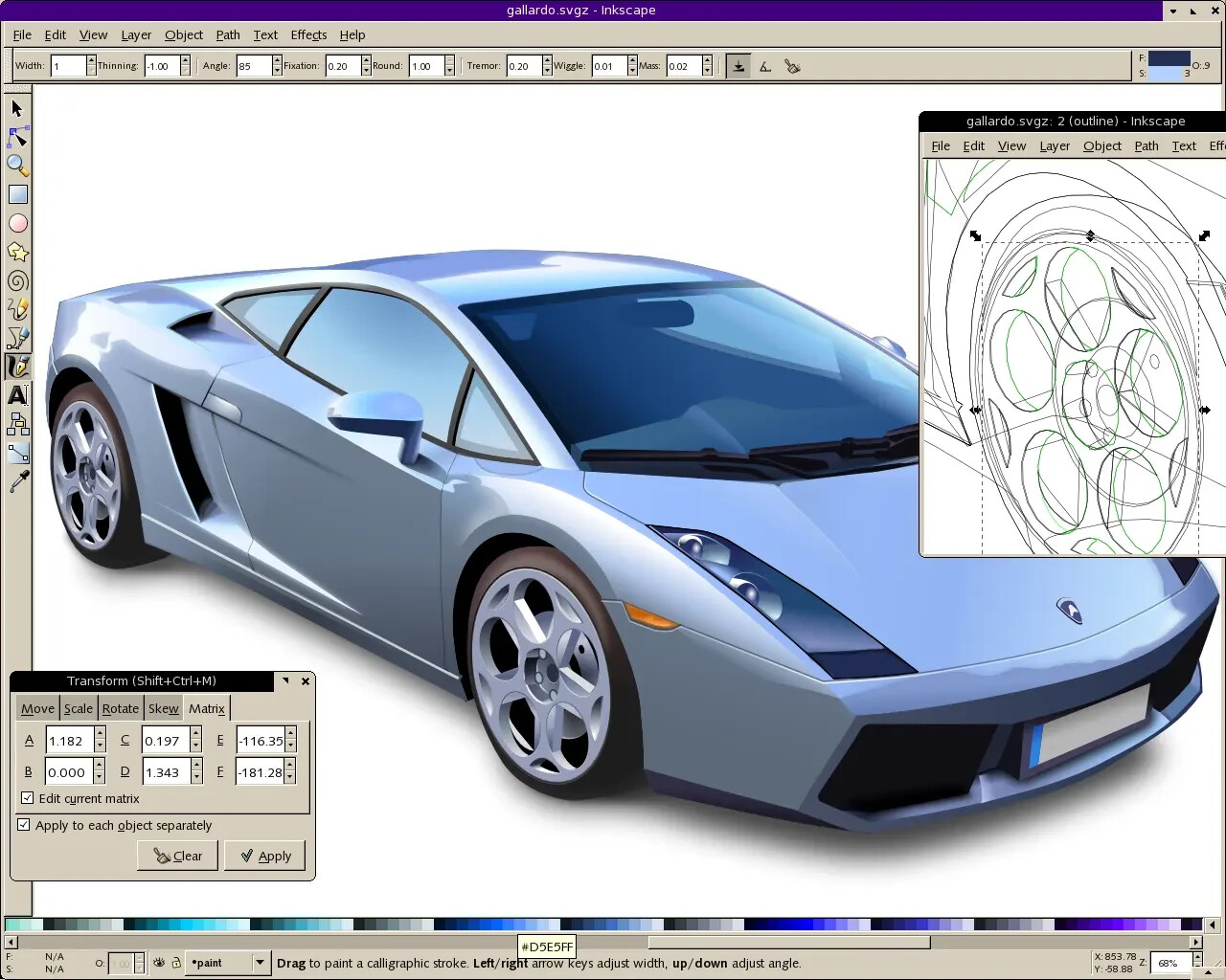 Vector Graphic Design Software for Windows & Mac ~ Inkscape Pro Illustrator ~ CD