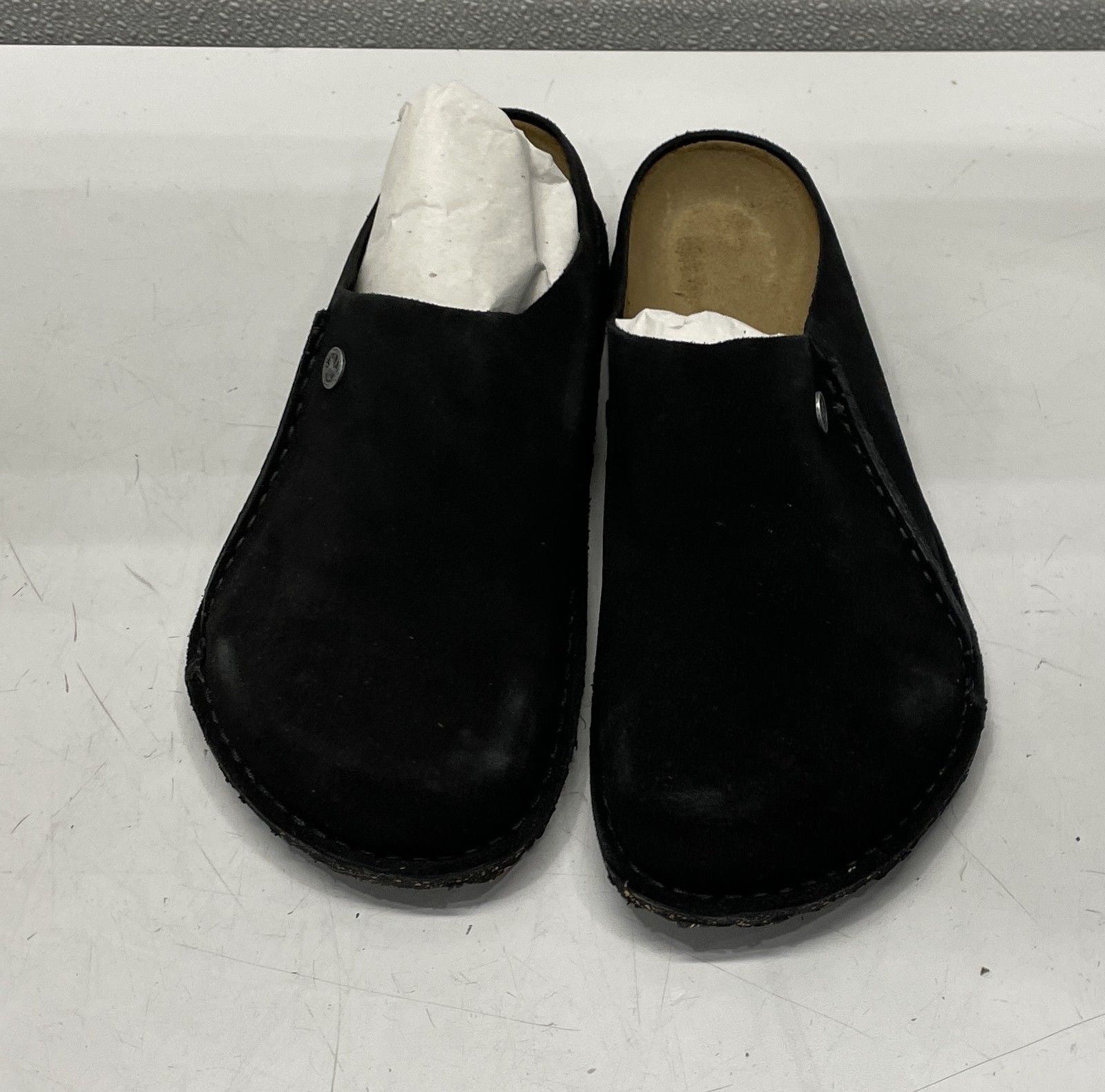 Birkenstock Men's Size 11 Black Zermatt Premium Suede