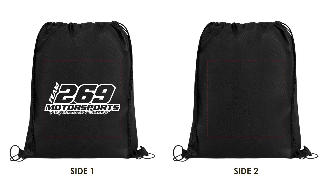 269 Motorsports Polypropylene Drawstring Bag