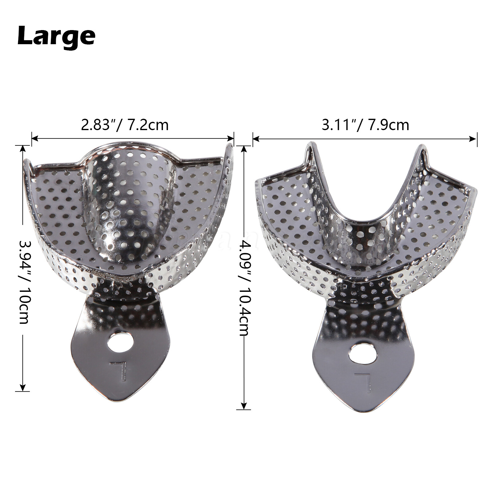 Dental Impression Tray 6 pcs