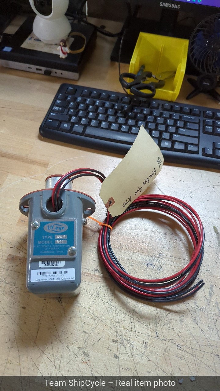 Fireye 45UV51009 UV SelfCheck Flame Scanner 5C5 G2U
