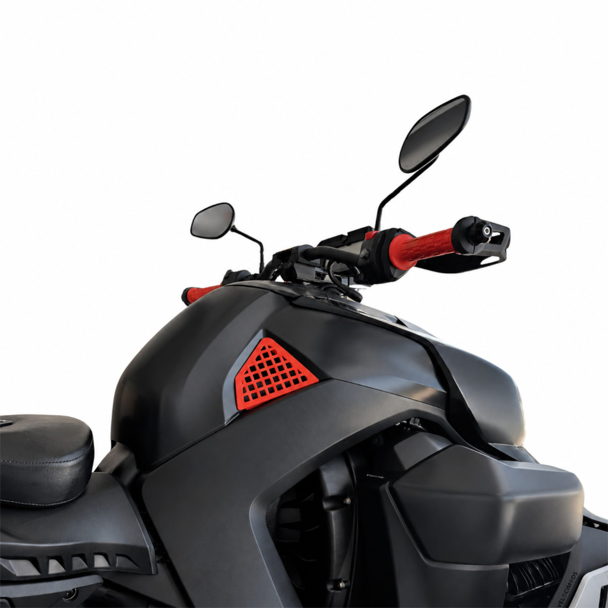 Gas Tank Covers for BRP Can-Am RYKER | Fuel Tank Insert Props | VelociMods