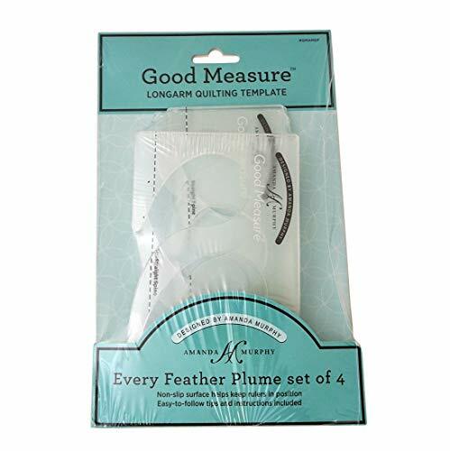 Good Measure - Every Feather 4 pcs Longarm Quilting Templates