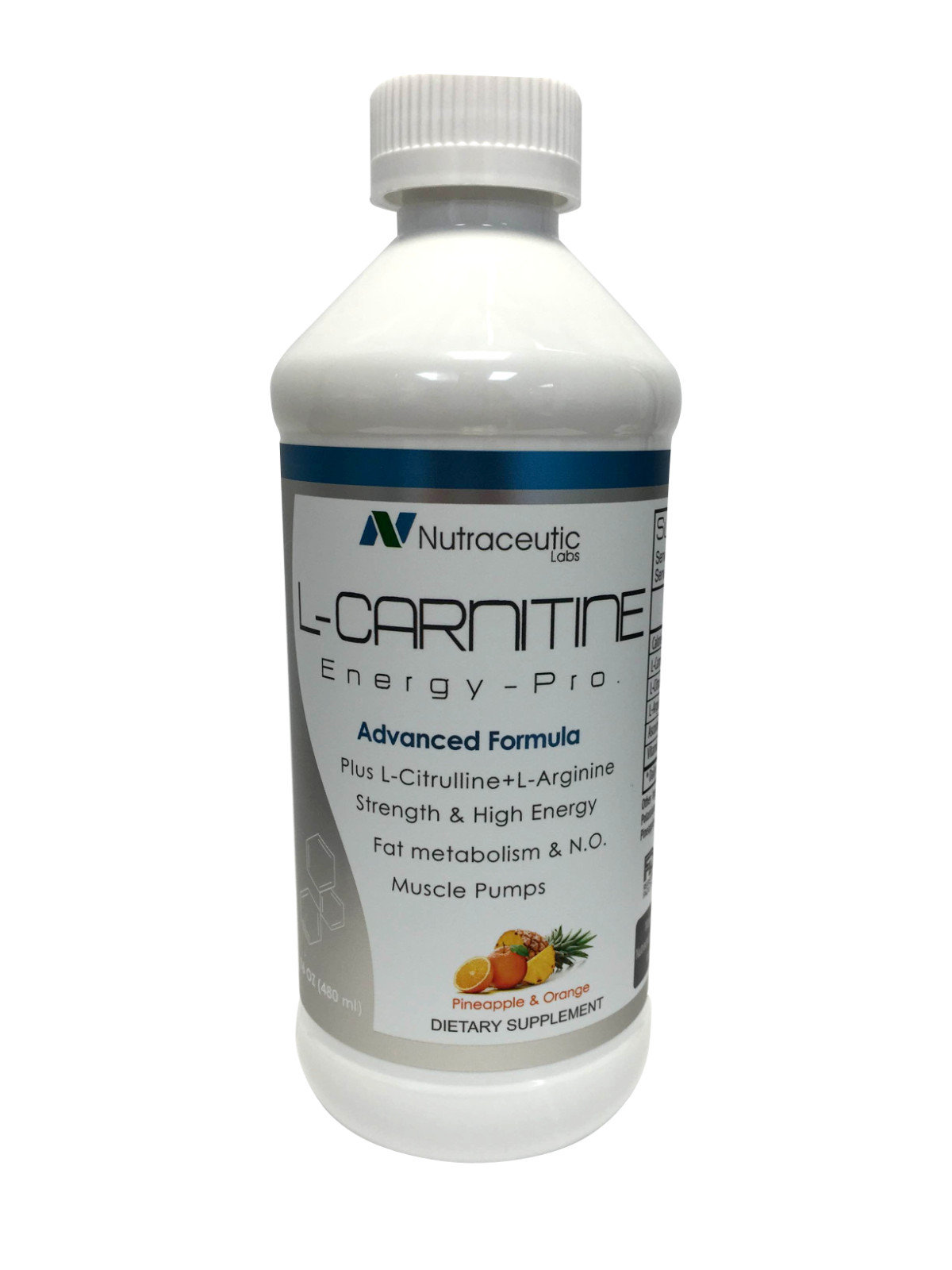 L-CARNITINE  3000mg + L-Arginine Citrulline,Muscle,Strength, Fat Burner Pineapp