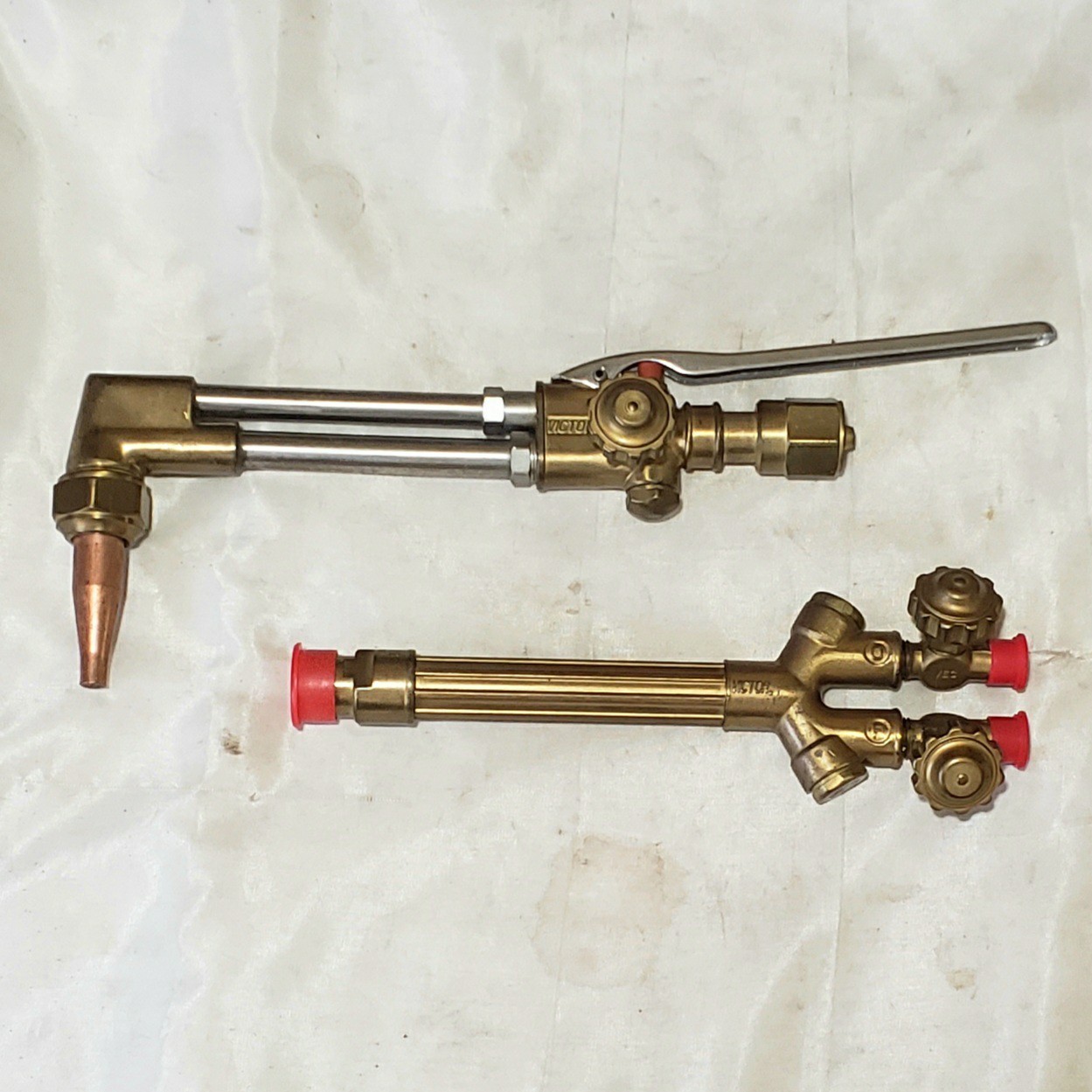 Victor Welding Cutting Torch Set CA2460 Attachment 315FC Handle 2-1-101 Tip