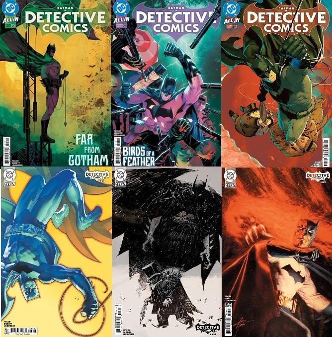 DETECTIVE COMICS  #1097 - #1109 Cover Select  DC  *IN HAND