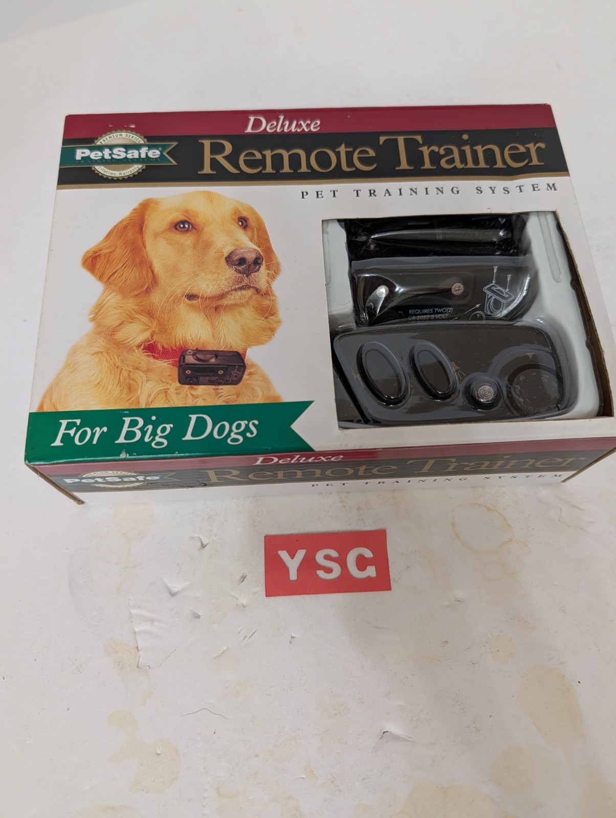PetSafe Deluxe Remote Trainer Training System for Big Dogs - Factory Sealed NIB