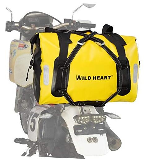 Waterproof Bag 66L 77L Motorcycle Dry Duffel Bag for 55L Yellow