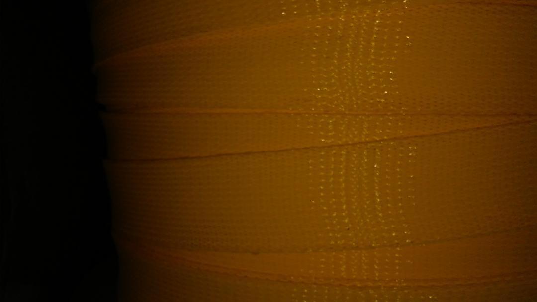 New spool  electrical 2" yellow braided expandable sleeving 1000 feet