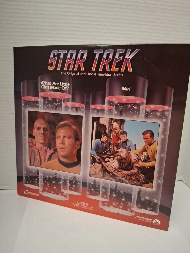 STAR TREK ORIGINAL TV WHAT ARE LITTLE GIRLS MADE OF? / MIRI (LASERDISC, 1966)