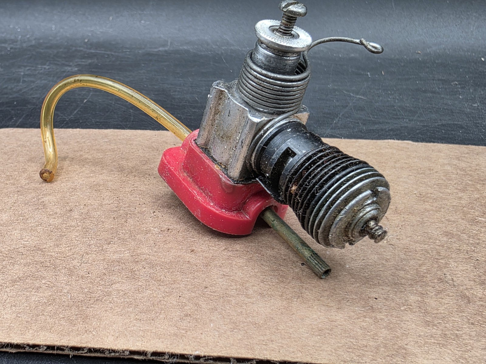 Vintage Cox .049 Model Plane Engine Motor Control Line Airplane